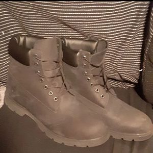 Timberland Boots, Black, Men's 10.5